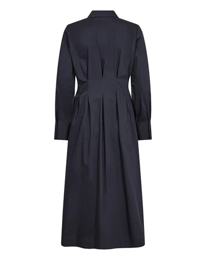Co´Couture - SannaCC Skjorte Kjole - Navy